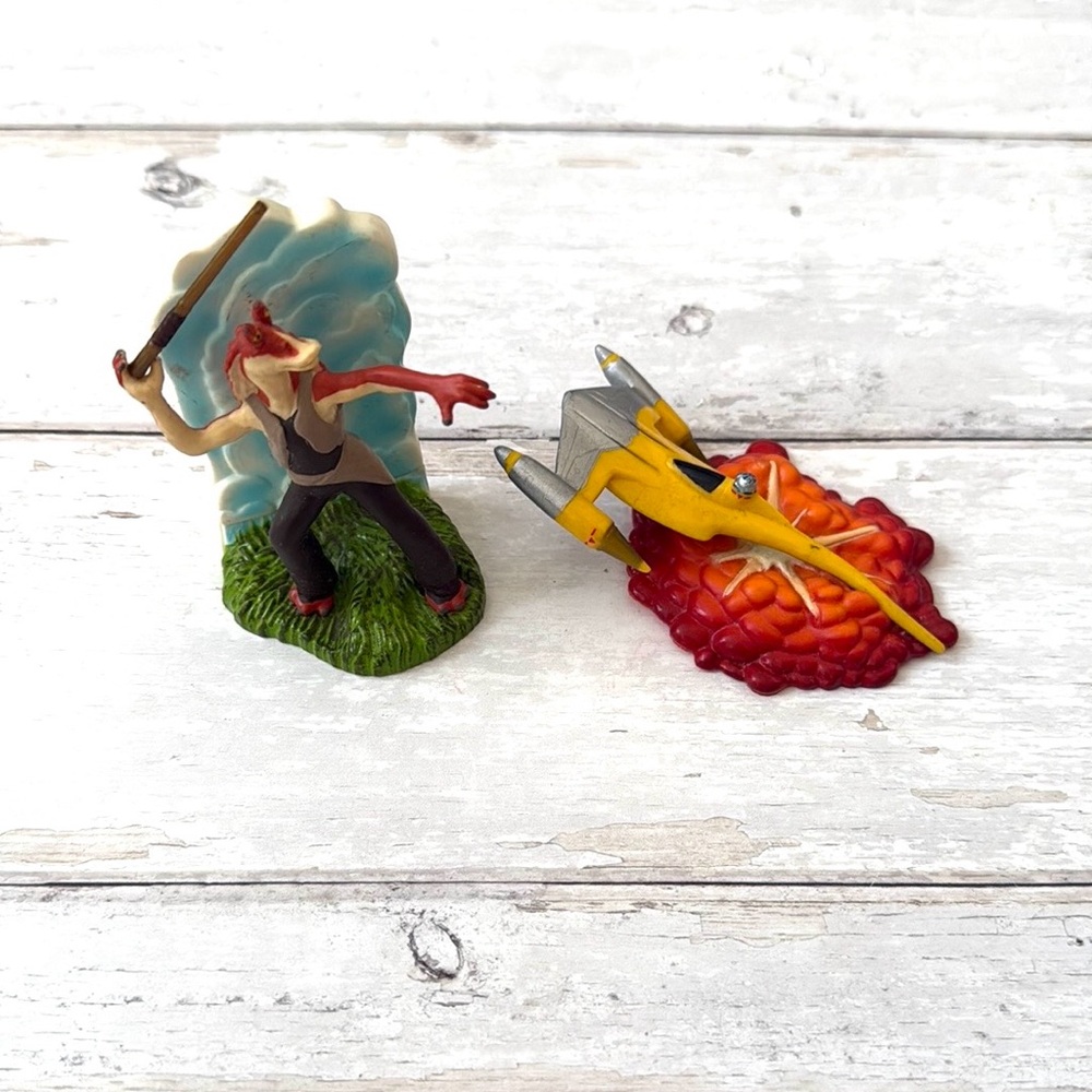 Star Wars Magnets Set 1999 Lucas Film LTD Character & Space Ship